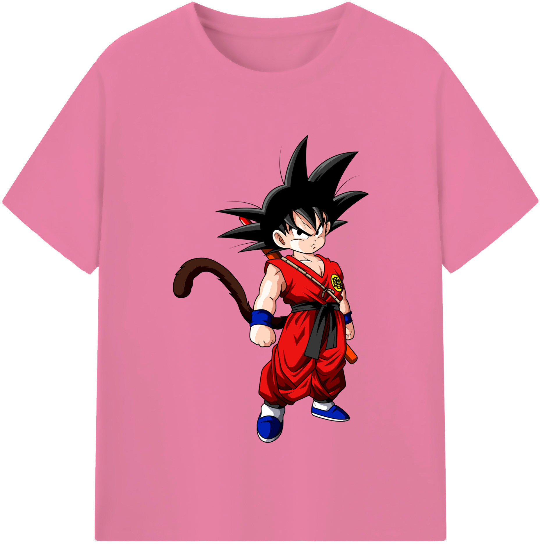 （画像用） ドラゴンボール 孫悟空（そん ごくう）Son Goku カカロット DRAGON BALL Kakarotto 綿100％半袖Tシャツ（フロントプリント）